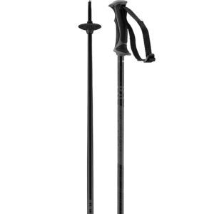 salomon arctic lady ski poles - 120 black/grey