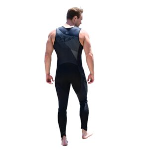 Neoprene Jet Ski Wetsuit | Jettribe Hyper Series | 2 Piece Set | 2.5mm Sleeveless John & Jacket | Reinforced Knee Panels