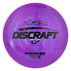 Discraft Paul McBeth Signature ESP Avenger SS Distance Driver Golf Disc [Colors May Vary] - 173-174g