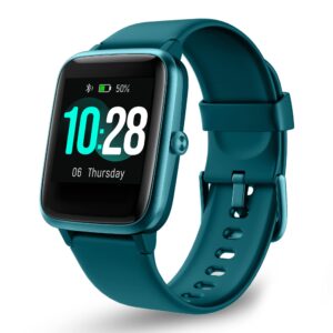 octandra move veryfitpro smart watch hr heart rate sleep monitor ip68 waterproof activity fitness tracker step counter pedometer exercise running watch fitness watches for men & women (id205l) (green)