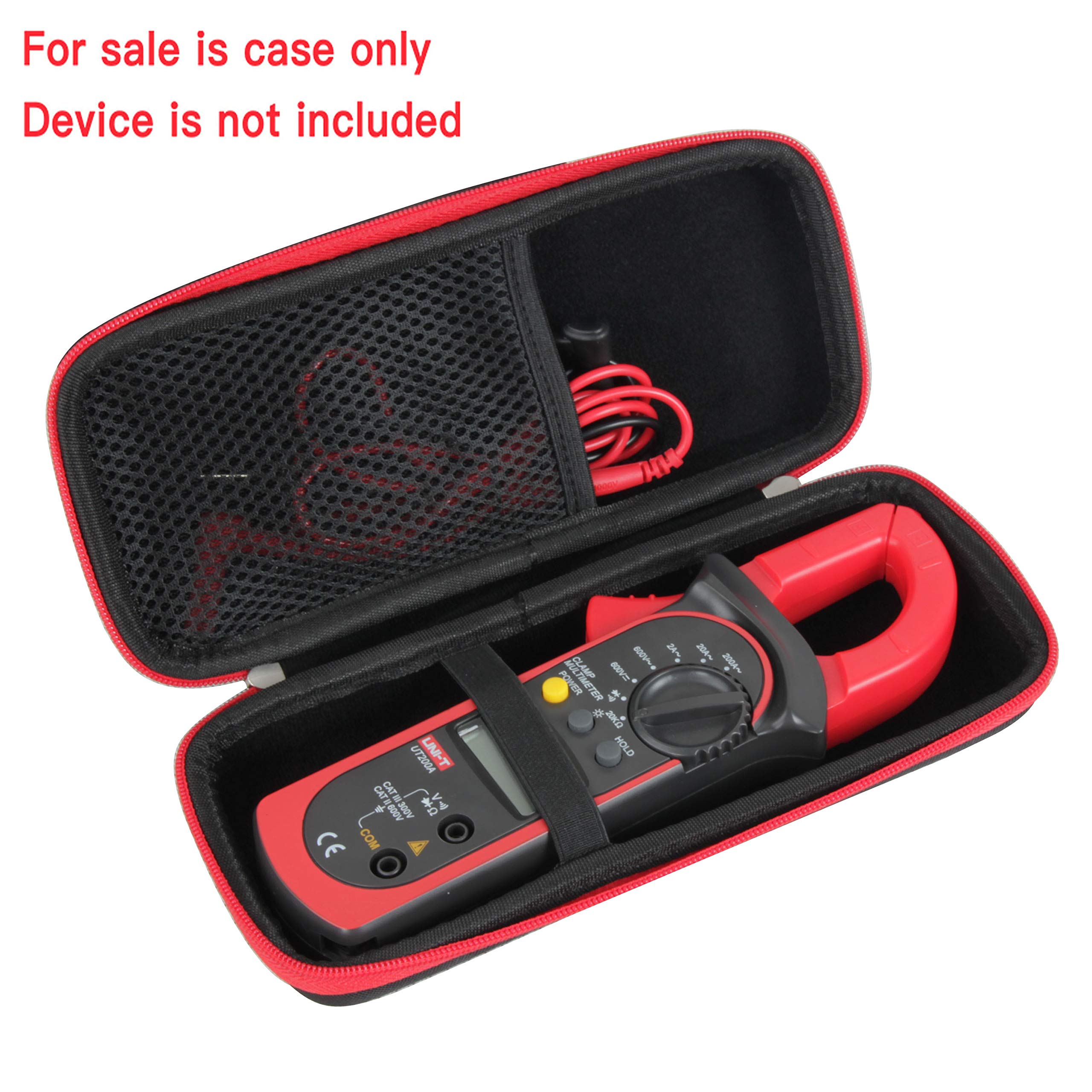 Hermitshell Hard Travel Case Fits Etekcity MSR-C600/AstroAI/Uni-T UT202A Auto-Ranging Multimeters AC/DC Voltmeter Ammeter