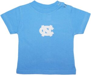 creative knitwear university of north carolina unc baby and toddler t-shirt