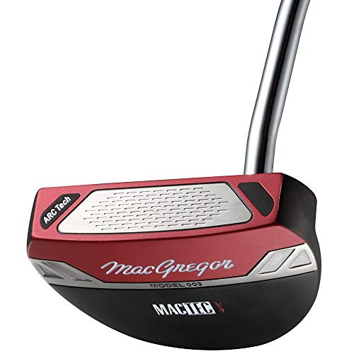 MACGREGOR Golf MACPUT111 MACTEC X Golf Putter Model No: 003 Right Hand Steel Regular Grip Golf Club