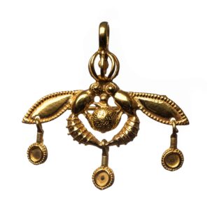 beautifulgreekstatues malia bees minoan cretan pendant brooch silver sterling 925