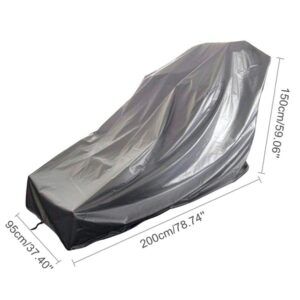 Waterproof Rain Cover Protective Cover Treadmill Cover for Outdoor Running Machine Home Courtyard Grey