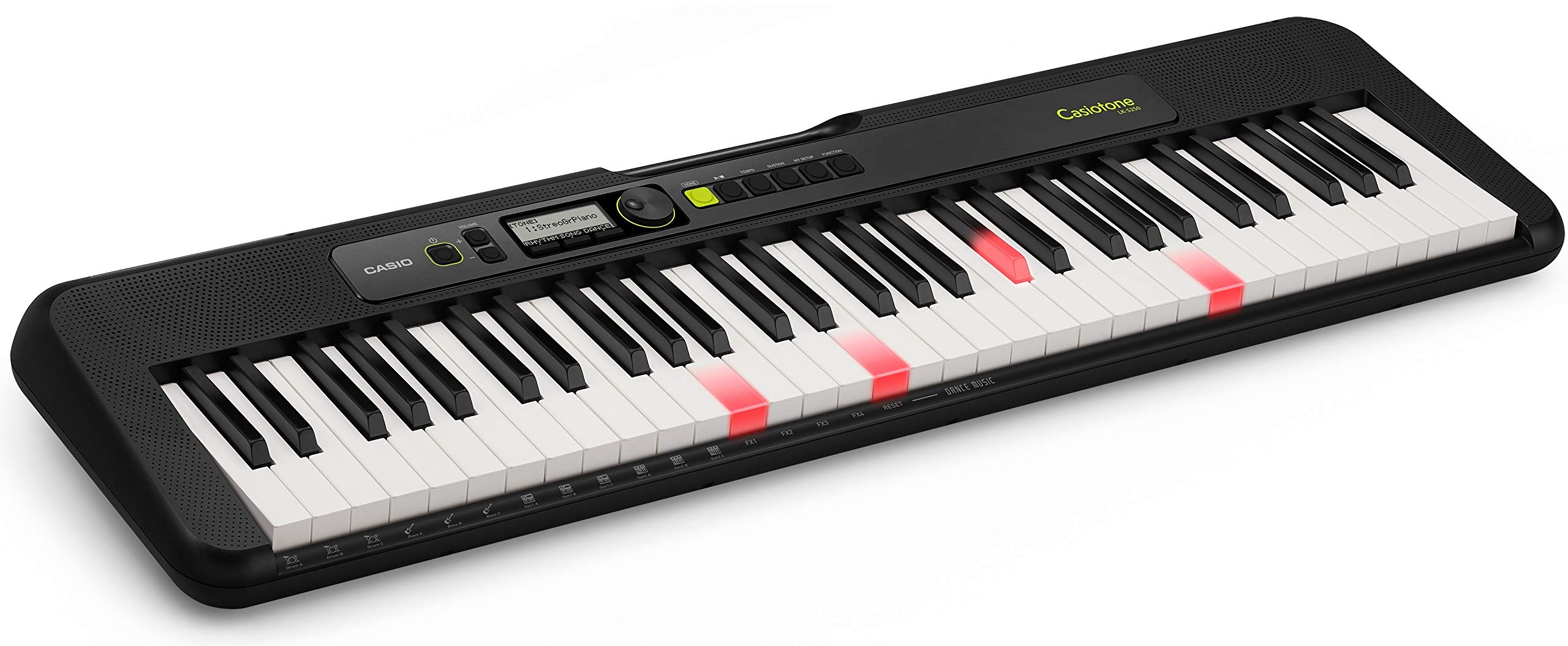 Casio LK-S250 61-Key Premium Lighted Keyboard Pack with Stand, Headphones & Power Supply (CAS LKS250 PPK)