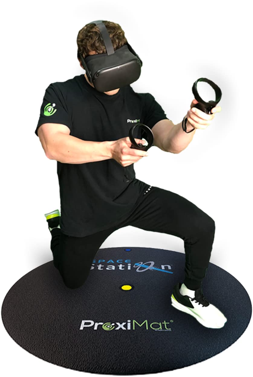 VR Mat - ProxiMat ® Space Station Theo 35" - Super Soft Large Mat for Virtual Reality