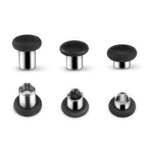 tomsin replacement thumbsticks for xbox elite 1 controller,6 in 1 swap magnetic joysticks for xbox one elite controller series 1(only fit for model 1698,not for elite 2 controller)