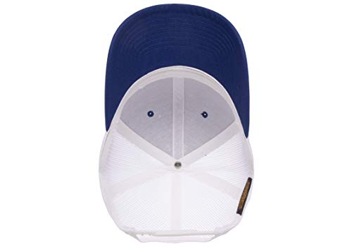 Yupoong YP Classics Retro Trucker Cap, Royal/White, OSFA