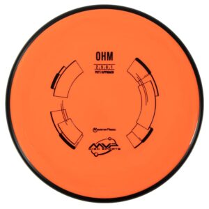 mvp disc sports neutron ohm disc golf putter (170-175g / colors may vary)