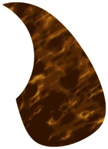 golden gate acoustic guitar pickguard (f-4013) small