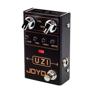 joyo distortion pedal r series heavy metal dist between american and british for electric guitar effect (uzi r-03)