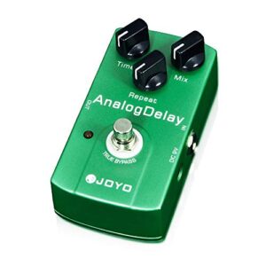 joyo digitial delay effect pedal mild and mellow circuit delay for electric guitar effect - true bypass ("analog" delay jf-33)