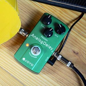 JOYO Digitial Delay Effect Pedal Mild and Mellow Circuit Delay for Electric Guitar Effect - True Bypass ("Analog" Delay JF-33)