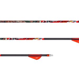 Carbon Express D-Stroyer MX Hunter Arrow Shafts (12-Pack), High Modulus Carbon Weave, Dual Spine Weight Forward Technology (2X The Accuracy), Laser Checked, Length 31.5” - 300, 350 or 400 Spine