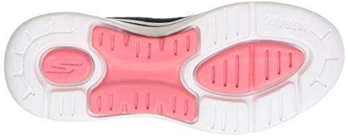 Skechers Women's Go Walk Arch Fit-Unify Sneaker, Navy/Coral, 8.5