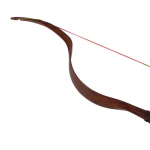 Nika Meng Yuan Bow Traditional Recurve Bows Crab Shape 18lb for Archer Beginner Shooting