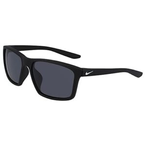 Nike CW4645-010 Valiant Sunglasses Matte Black Frame Color, Grey Lens Tint, 60/17/135