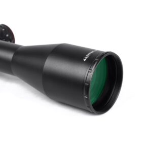 Sniper VT4.5-14x44FFP First Focal Plane (FFP) Rifle Scope 30mm Tube with Red/Green Illuminated MOA Reticle