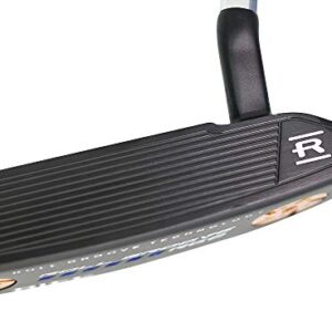 Rife Golf Roll Groove Technology Series Right Handed RG1 Blade Putter Precision Milled Face Edge Cavity and Bumpers Ensures an Ideal Weight Balance Perfect for Lining Up Your Putts (37 Inches)