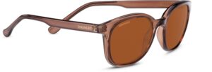 serengeti polarized square 8988 classic nylon mara, shiny espresso, one size