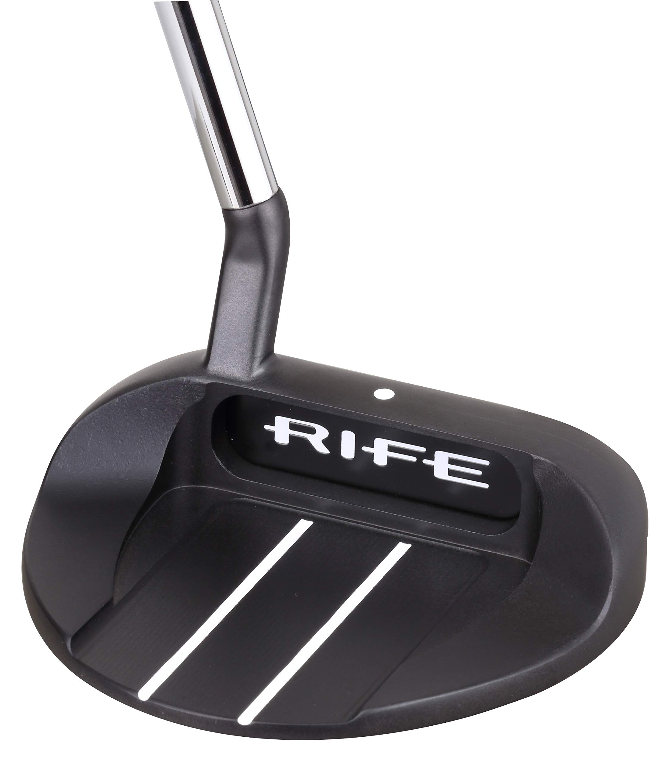 Rife Golf Roll Groove Technology Series Right Handed RG4 Full Mallet Putter Precision Milled Face Edge & Cavity Ensures an Ideal Weight Distribution & Balance Perfect for Lining Up Your Putts (35")