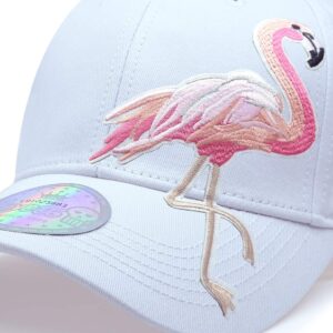 Love To Men Womens Baseball Cap Fashion Flamingos Animal Farm Park Embroidery Dad Hat Adjustable