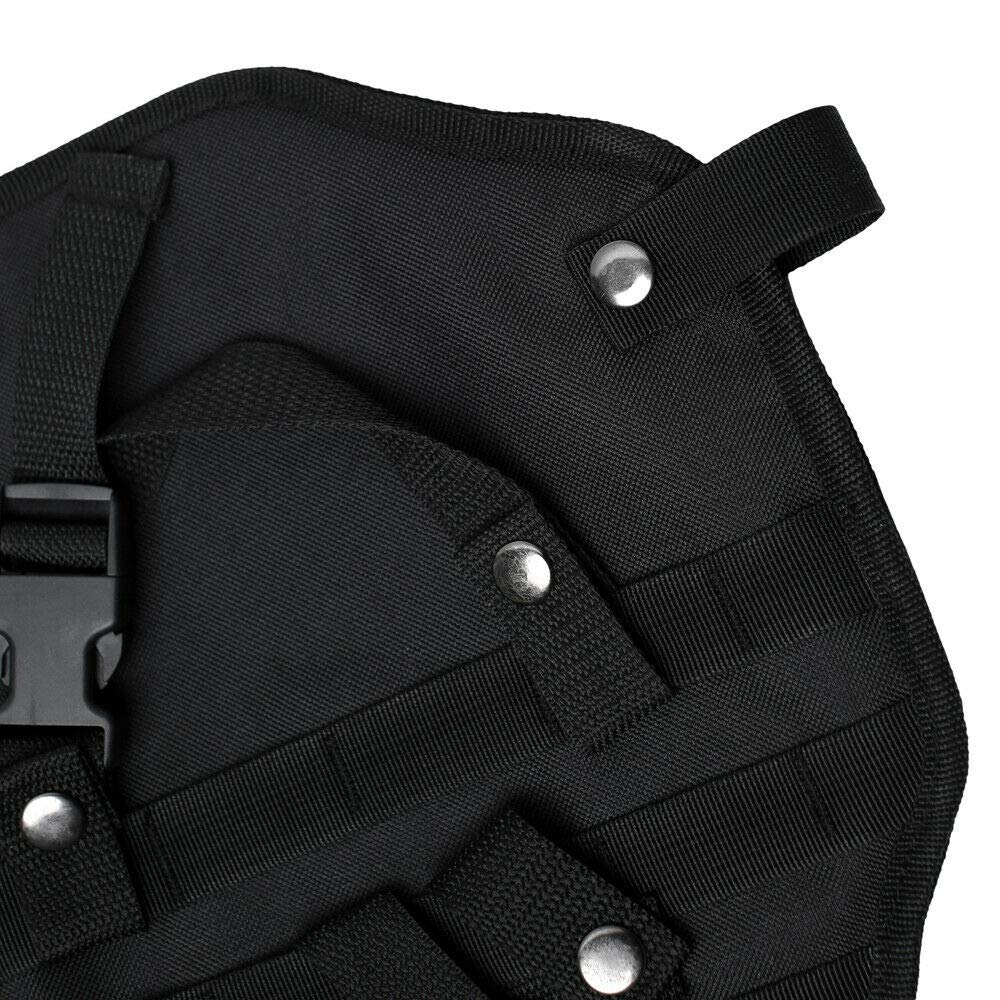 Tactical Rifle Scabbard Military Holster Gun Protection Carrier Shotgun Bag (Black)