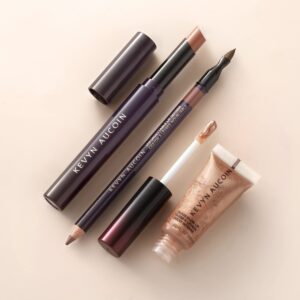 Kevyn Aucoin Unforgettable Lip Definer, Undressed: Long-wearing makeup lip definer. Water-resistant, defined tip accentuates lips. Blend-able. Dual-ended pencil and brush. All skin tones and types.