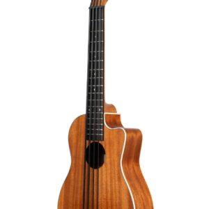 Kala Brand Music Co., 4-String Ukulele, Right, Natural, Ubass Scout-FS