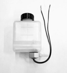 a.a gear oil lube reservoir bottle and sensor for mercruiser 806193a51, 8m0075708