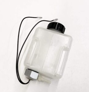 a.a gear oil reservoir bottle and float sensor for mercruiser 806193a46, 8m0075709