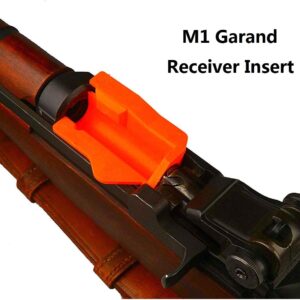 MSOTFUN Ahlmanstr Receiver Insert for M1 Garand Safety and Maintenance Fits for M1A M14 Bright Orange