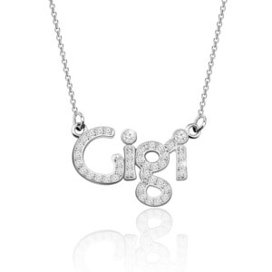 ensianth gigi necklace grandma jewelry mother's day gift gigi letter necklace nana mimi gigi gift family jewelry (gigi necklace sc)