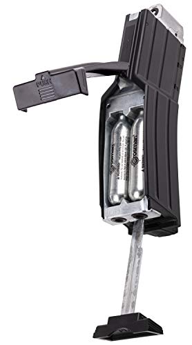 Crosman CFAHCM Quick Loading BB Magazine For SBR Full Auto BB Air Rifles, Black