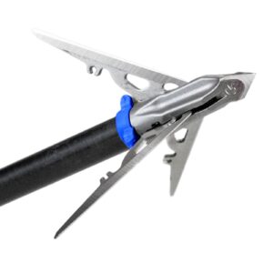 g5 outdoors megameat 125 grain crossbow broadhead 3 pk, stainless steel (mm103)