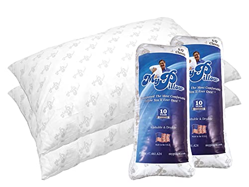 MyPillow Classic Bed Pillow Queen Medium (Set of 2)