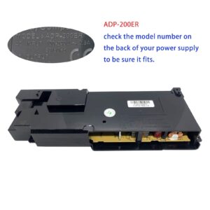 Flowerring ADP-200ER N14-200P1A Replacement Power Supply for Sony Playstation 4 PS4 CUH-1215a 1215b(4 pin)