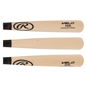 Rawlings Velo Maple Wood Baseball Bat: PA110 Adult 33.5 inch