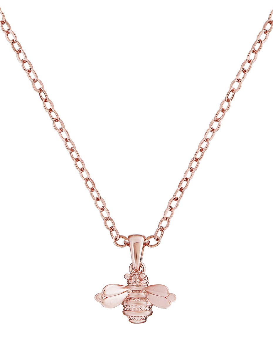 Ted Baker Women's Bellema Bumble Bee Pendant Necklace Brushed (Rose Gold-Tone Plated)