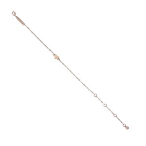 Ted Baker Women's Harsaa Tiny Heart Chain Bracelet (Rose Gold-Tone Plated)