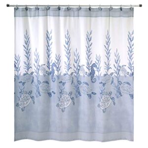 avanti linens caicos shower curtain, multicolor