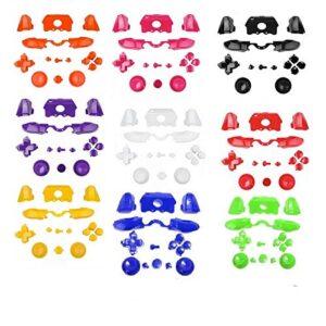 Plastic Bumper Triggers Buttons Full Set ABXY D-pad LB RB LT RT Buttons for Xbox One Elite X1 Controller Color Pink