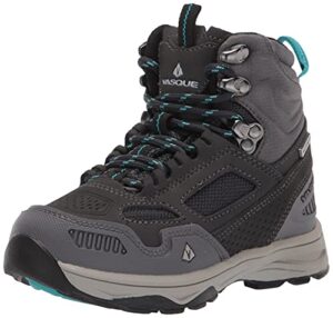 vasque kids breeze waterproof hiking boot, magnet/baltic, 13 medium