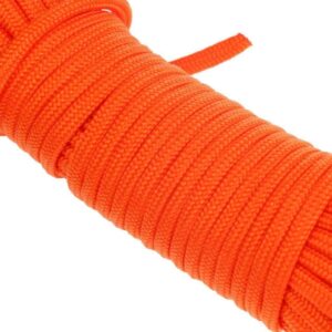 AITREASURE 65.6ft / 6 mm Floating Rope for Boat Water Tow Rope with Hooks Throwable Flotation Device Water Rescue Safety Equipment for Boating Swimming Pool