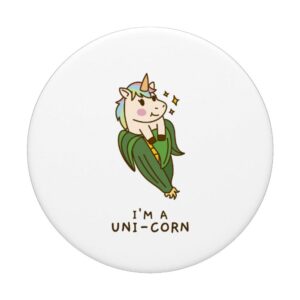 I'm A Uni-corn Unicorn PopSockets Grip and Stand for Phones and Tablets