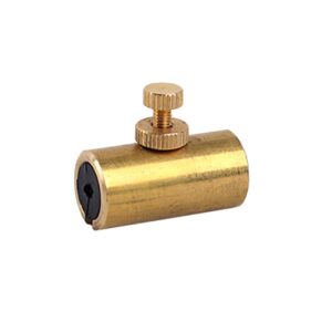 Cello Wolf Tone Metal Wolf Tone Mute Suppressor Tube for Cello Instrument Accessories 12mm (Gold)