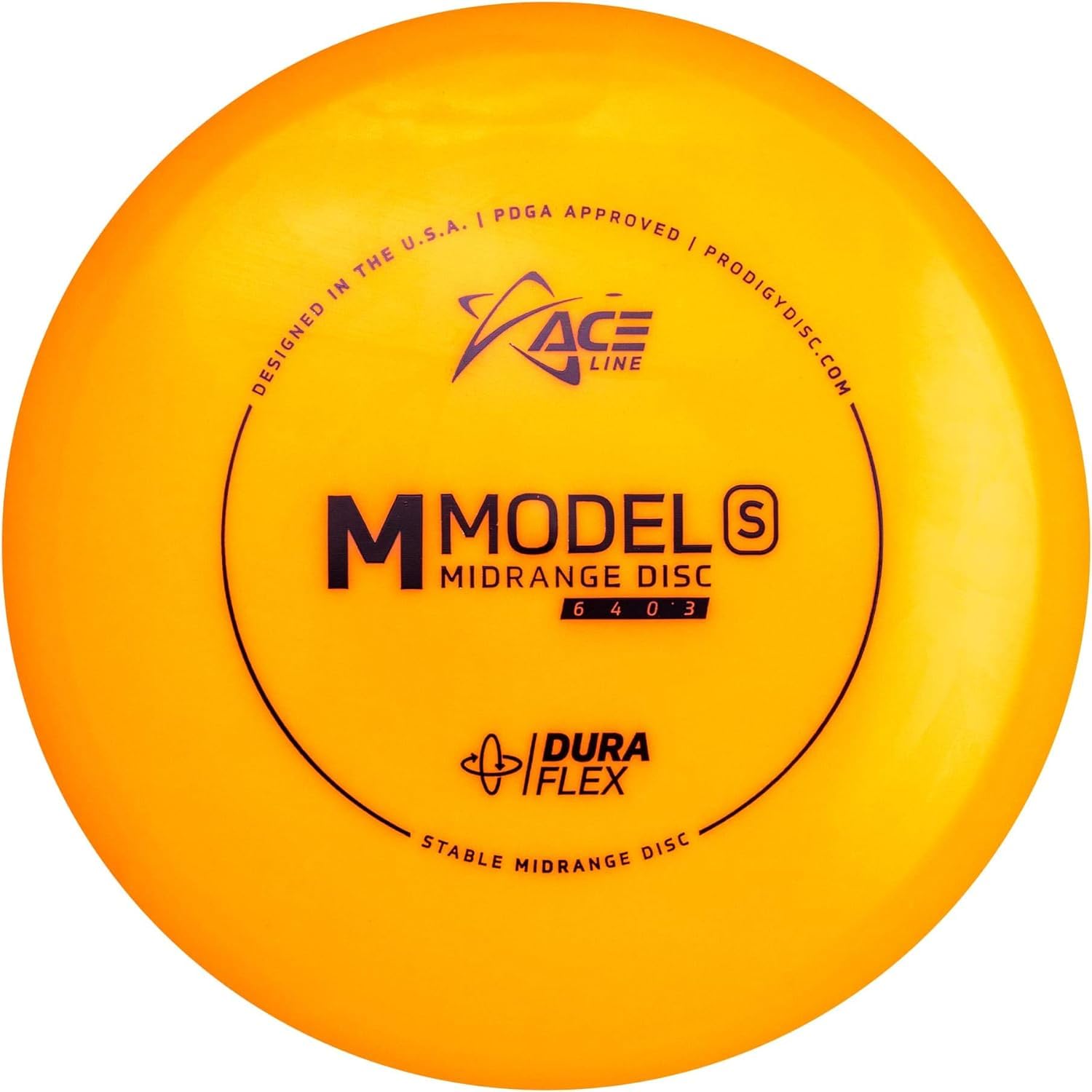 Prodigy Disc Ace Line Glow DuraFlex M Model S Midrange Golf Disc [Colors May Vary] - 176-180g