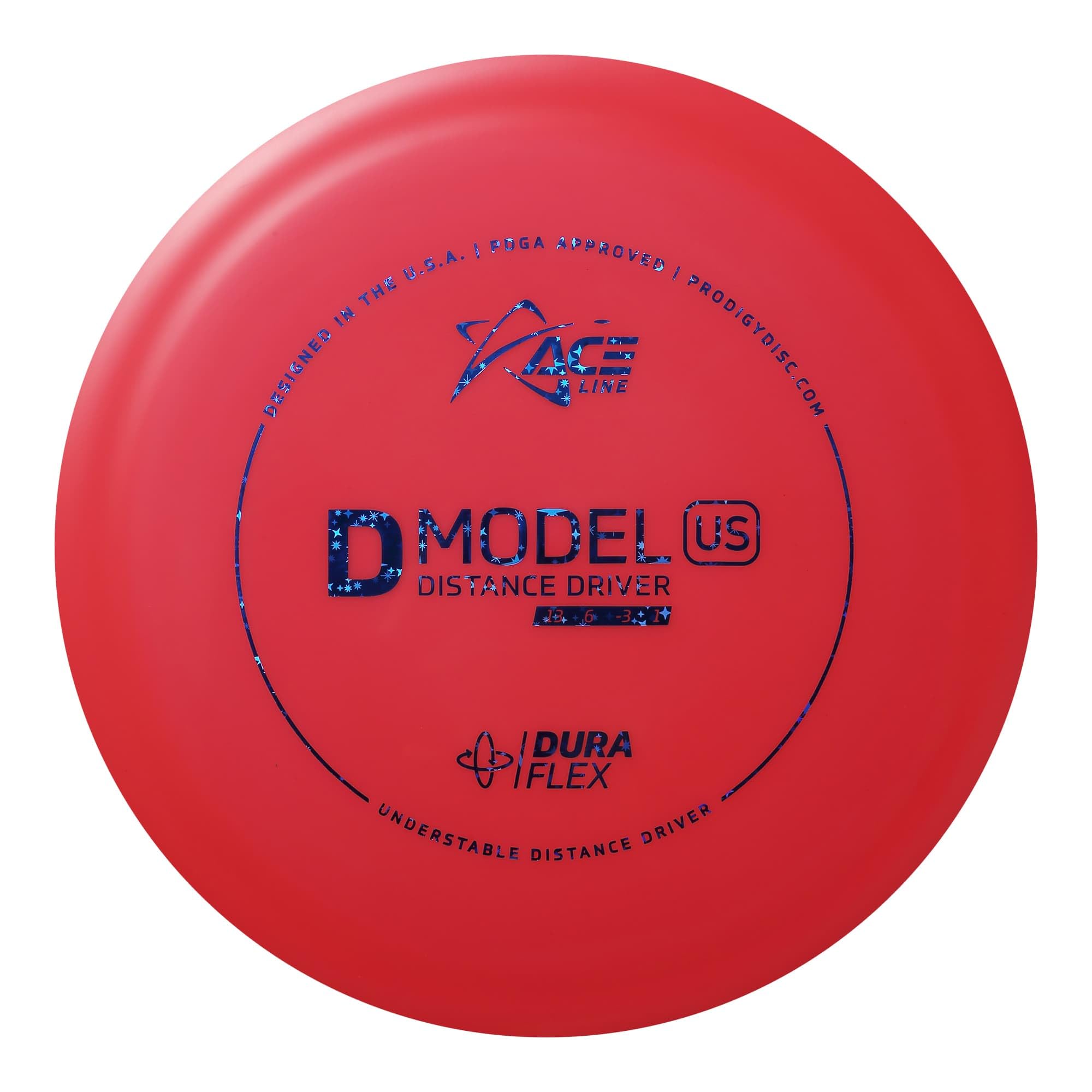 Prodigy Disc Ace Line DuraFlex D Model US Distance Driver Golf Disc [Colors May Vary] - 170-175g