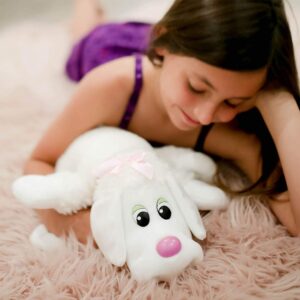 Pound Puppies Classic Stuffed Animal Plush Toy - Great Gift for Girls & Boys - 17" - White Poodle (Amazon Exclusive)